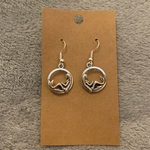 Lounging mermaid earrings